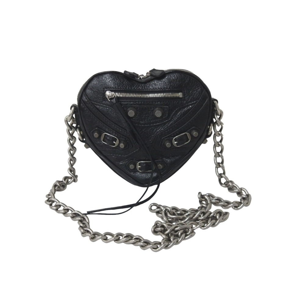 Balenciaga Goal Bag chain strap Shoulder Heart Luca - Picture 2 of 9